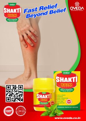 shakti balm flyer muscle pain